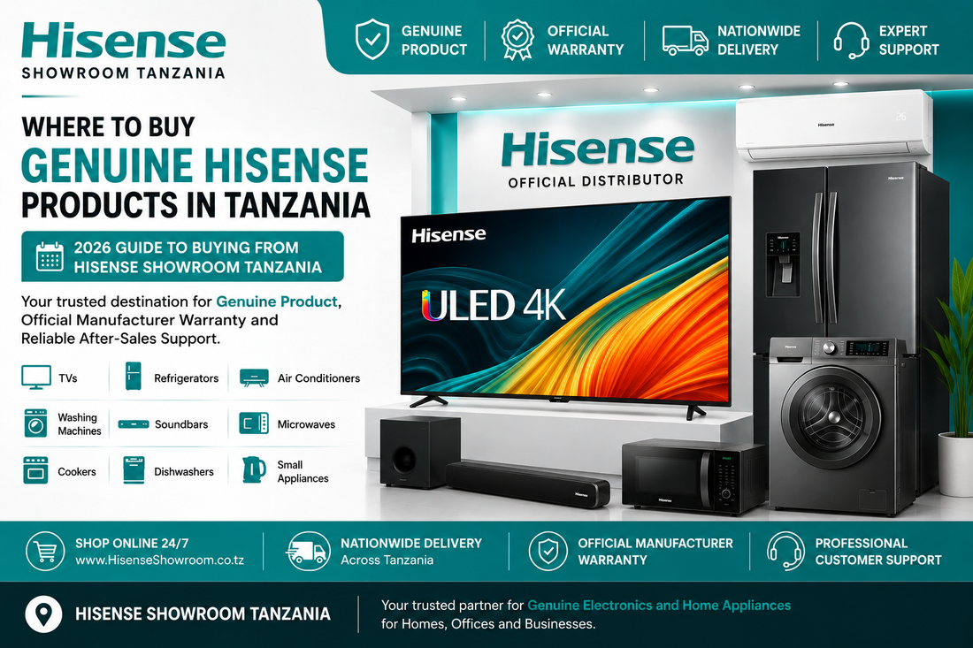 Where to Buy Genuine Hisense Products in Tanzania (2026 Guide)
