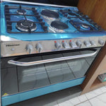 Hisense 60 x 90 Cooker - 4 Gas Burners & 2 Electric Stove & Electric Oven | HF942GEES