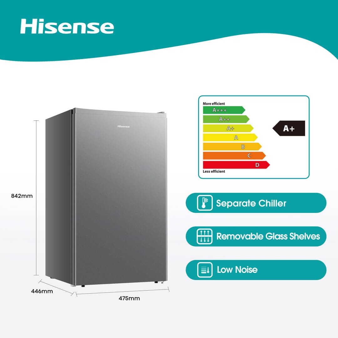 Hisense 90L Bar Fridge | Frost | H125RTS
