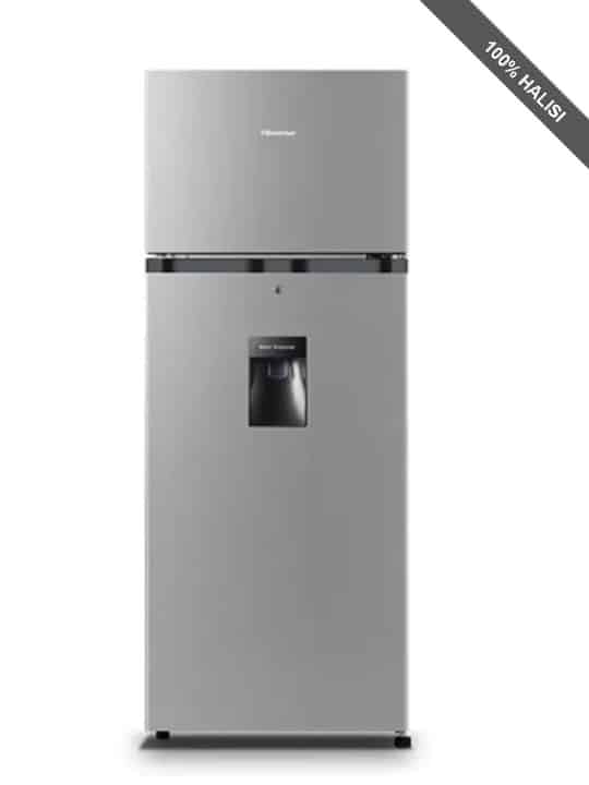 Hisense 244L Double Door Fridge | No Frost | Titanium Silver | H32ITI-WD