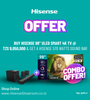 (Combo Offer) Buy Hisense 98" ULED Smart 4K TV | 98U7H/K & Get a Hisense 570W Soundbar