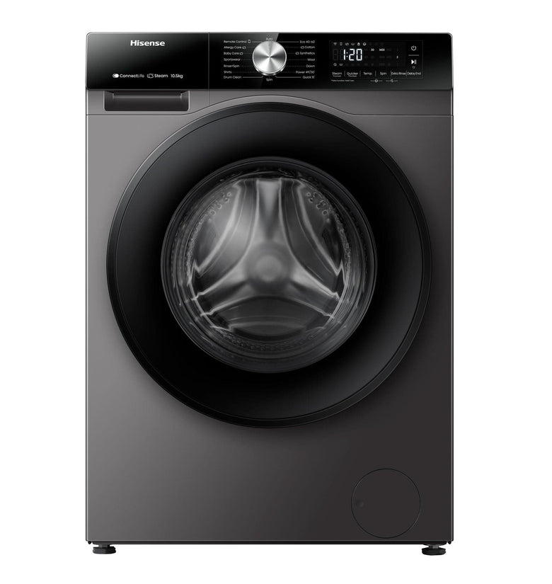 Hisense 10.5kg Wash, Rinse & Spin Front Load Auto Washing Machine | WF3S1043BT