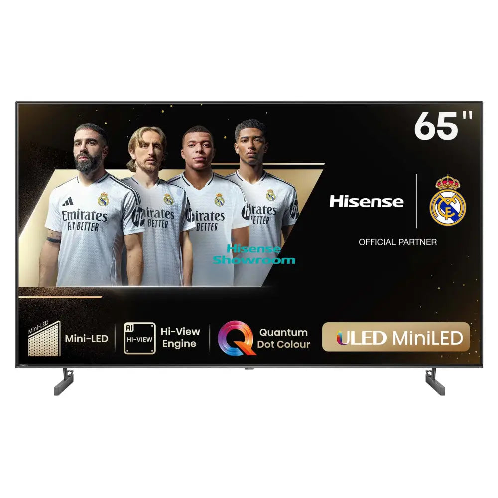 Hisenee 65’’ Mini LED ULED Smart 4K TV | Quantom Dot | 65U6N PRO