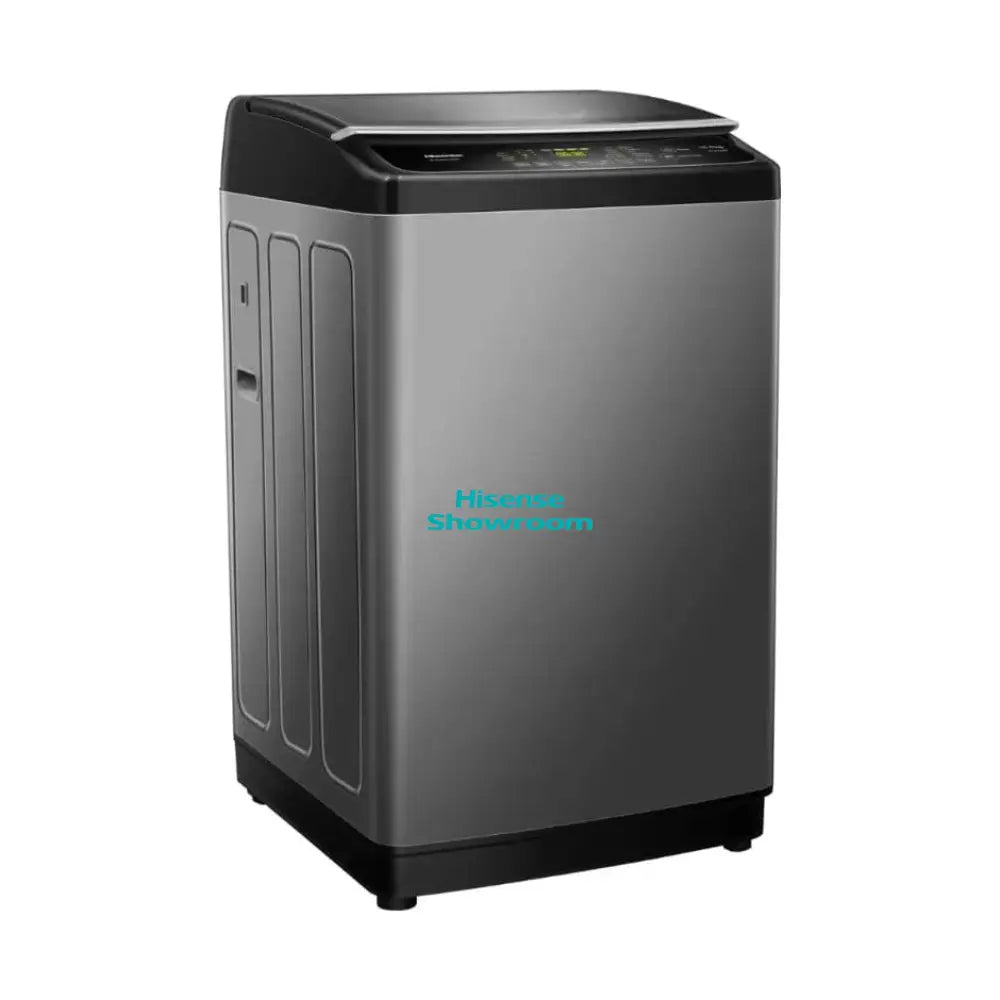 Hisense 10.5kg Top Load Auto Washing Machine | Titanium Silver | WTJA1102T
