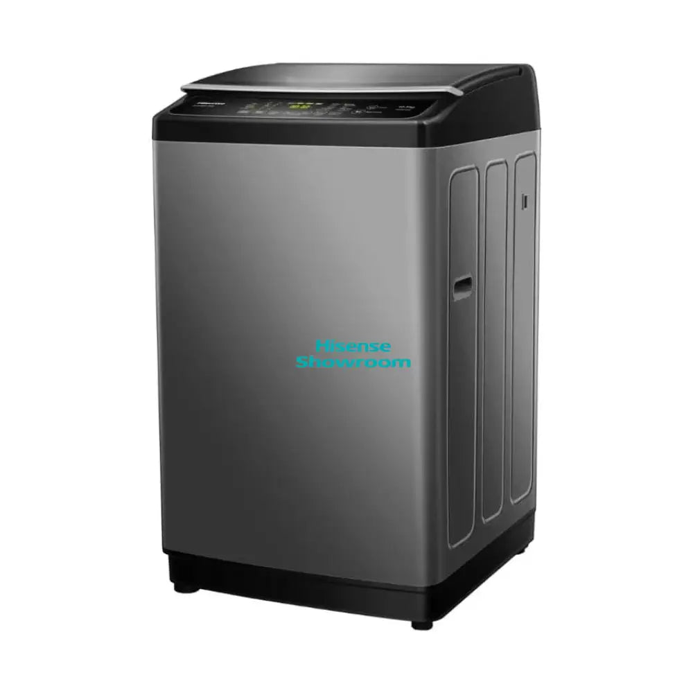 Hisense 10.5kg Top Load Auto Washing Machine | Titanium Silver | WTJA1102T