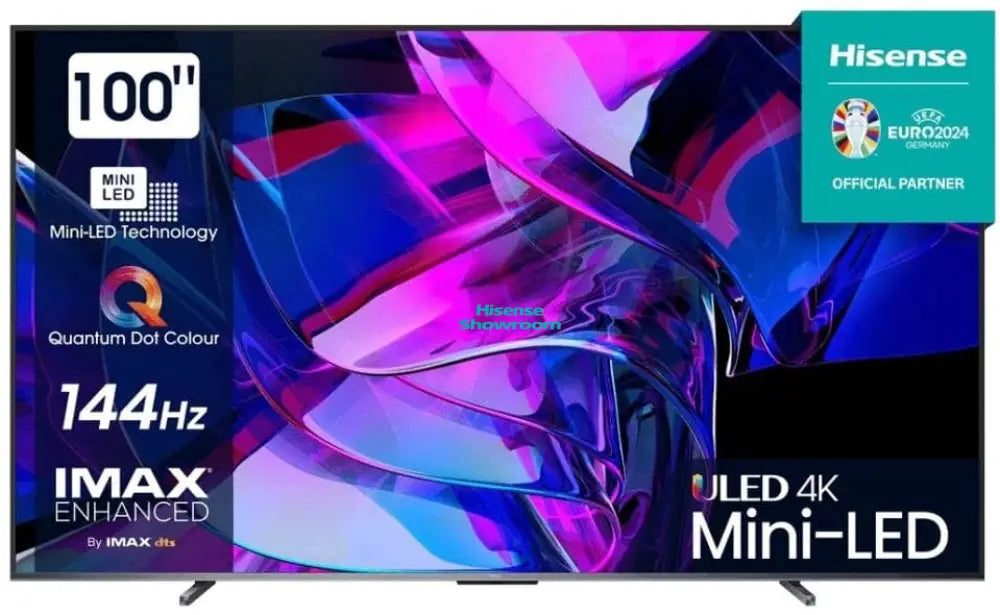 Hisense 100’’ Mini LED ULED Smart 4K TV | 100U7N