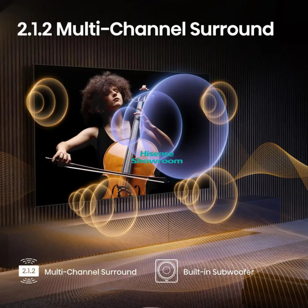 Hisense 100’’ ULED Smart 4K Mini-LED TV | 100U7Q Pro