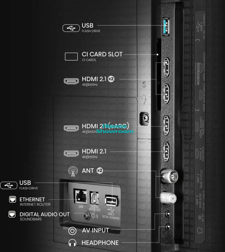 Hisense 100’’ ULED Smart 4K Mini-LED TV | 100U7Q Pro