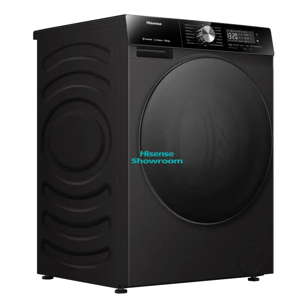 Hisense 10kg Fully Automatic Front Load Washing Machine | Wash Rinse & Spin | Premium Black | WF3S1042BB