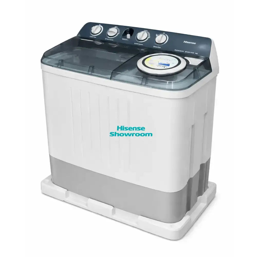 Hisense 12kg Semi Automatic (Manual) Top Load Washing Machine | Twin Tub | White | WSXL121