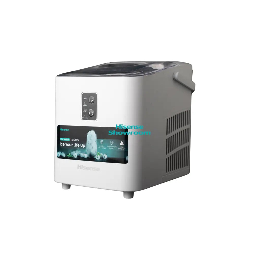 Hisense 12kg Auto Ice Maker | White | ICM1264