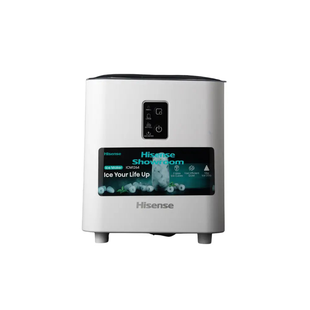 Hisense 12kg Auto Ice Maker | White | ICM1264