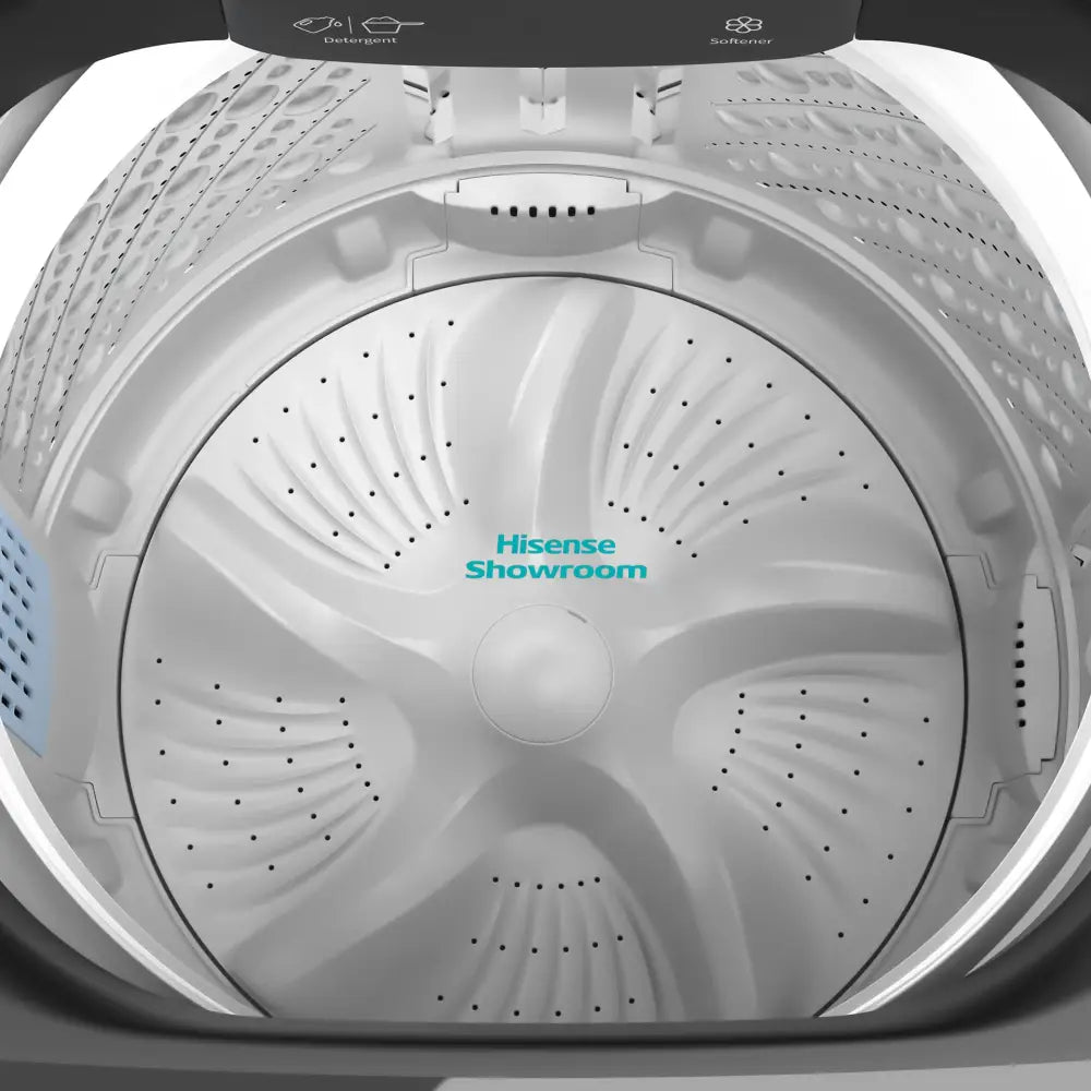 Hisense 14kg Fully Automatic Top Load Washing Machine I Wash Rinse & Spin I Titanium Silver I WT3K1423UB