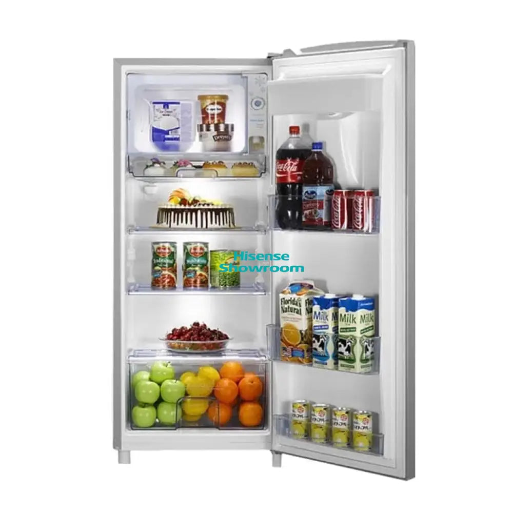 Hisense 177L Single Door No Frost Fridge + Water Dispenser | Silver | H235RTS WD