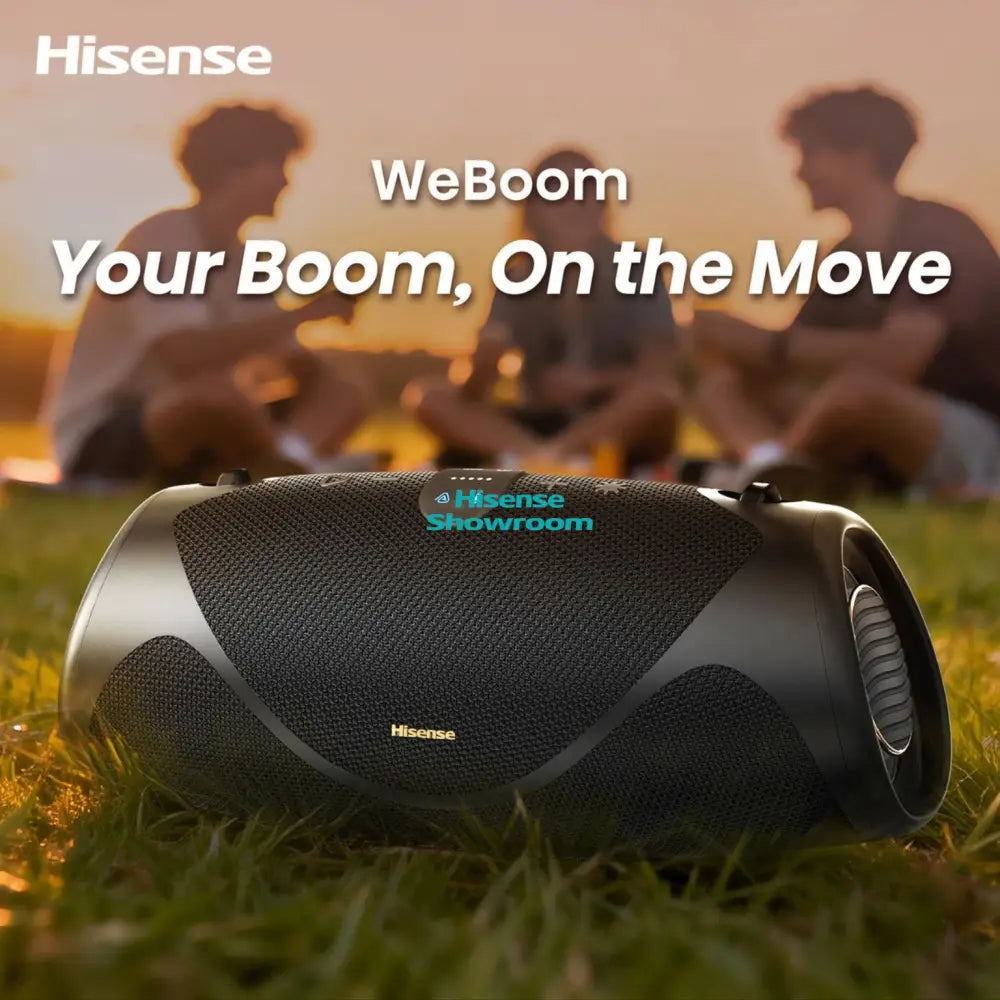 Hisense 2.0 Channel 140w Portable Bluetooth Speaker with Subwoofer | WEBOOM