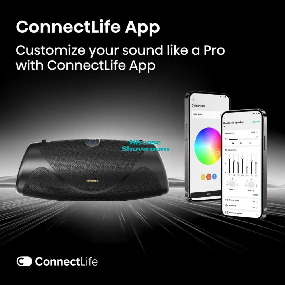 Hisense 2.0 Channel 140w Portable Bluetooth Speaker with Subwoofer | WEBOOM