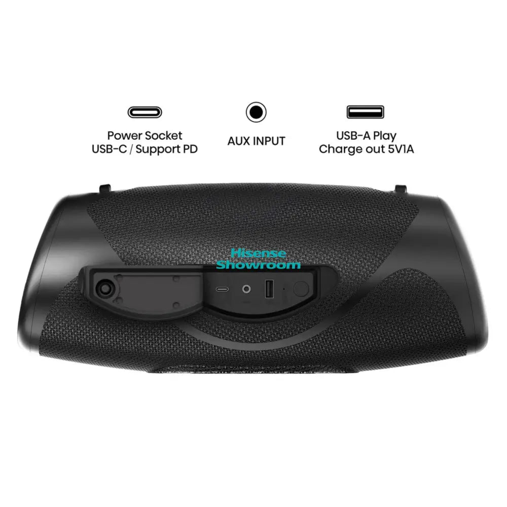 Hisense 2.0 Channel 140w Portable Bluetooth Speaker with Subwoofer | WEBOOM