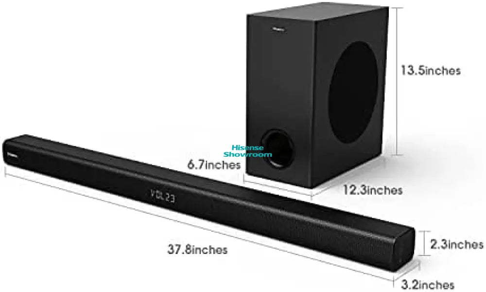 Hisense 2.1 Channel 200W Soundbar + Subwoofer | HS218