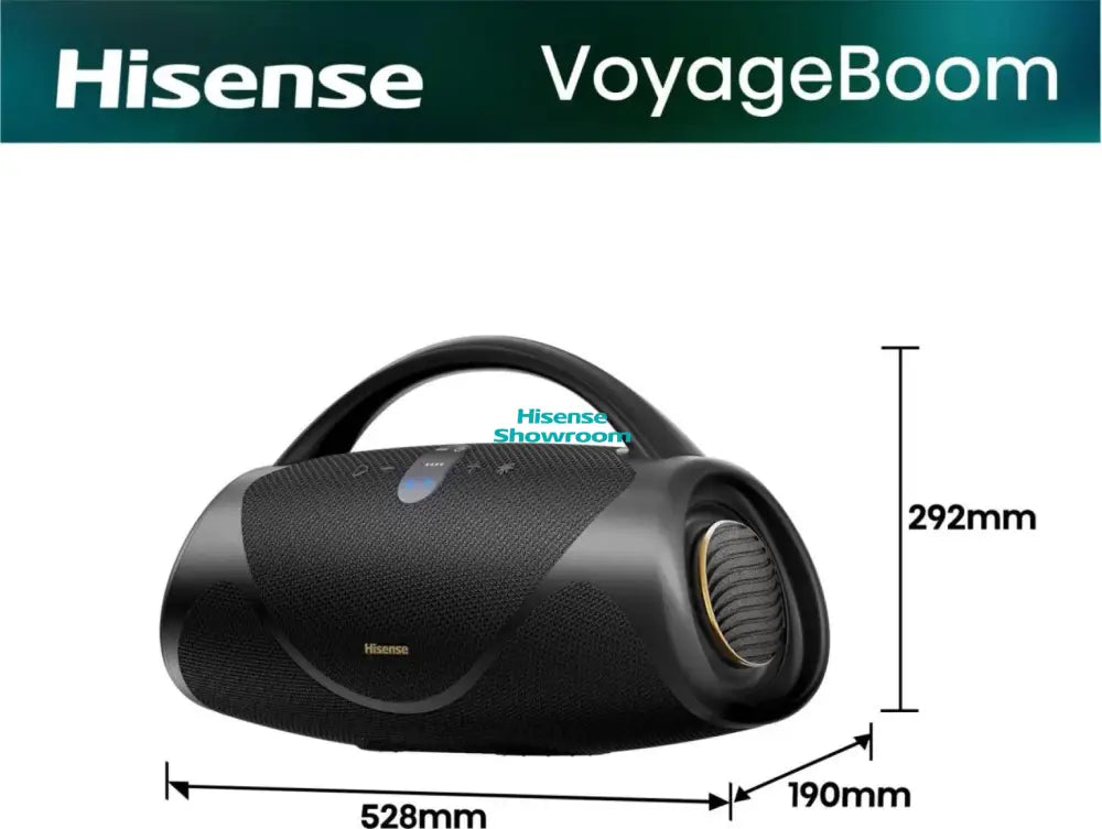 Hisense 2.1 Channel 360w Portable Bluetooth Speaker with Subwoofer | VOYAGEBOOM