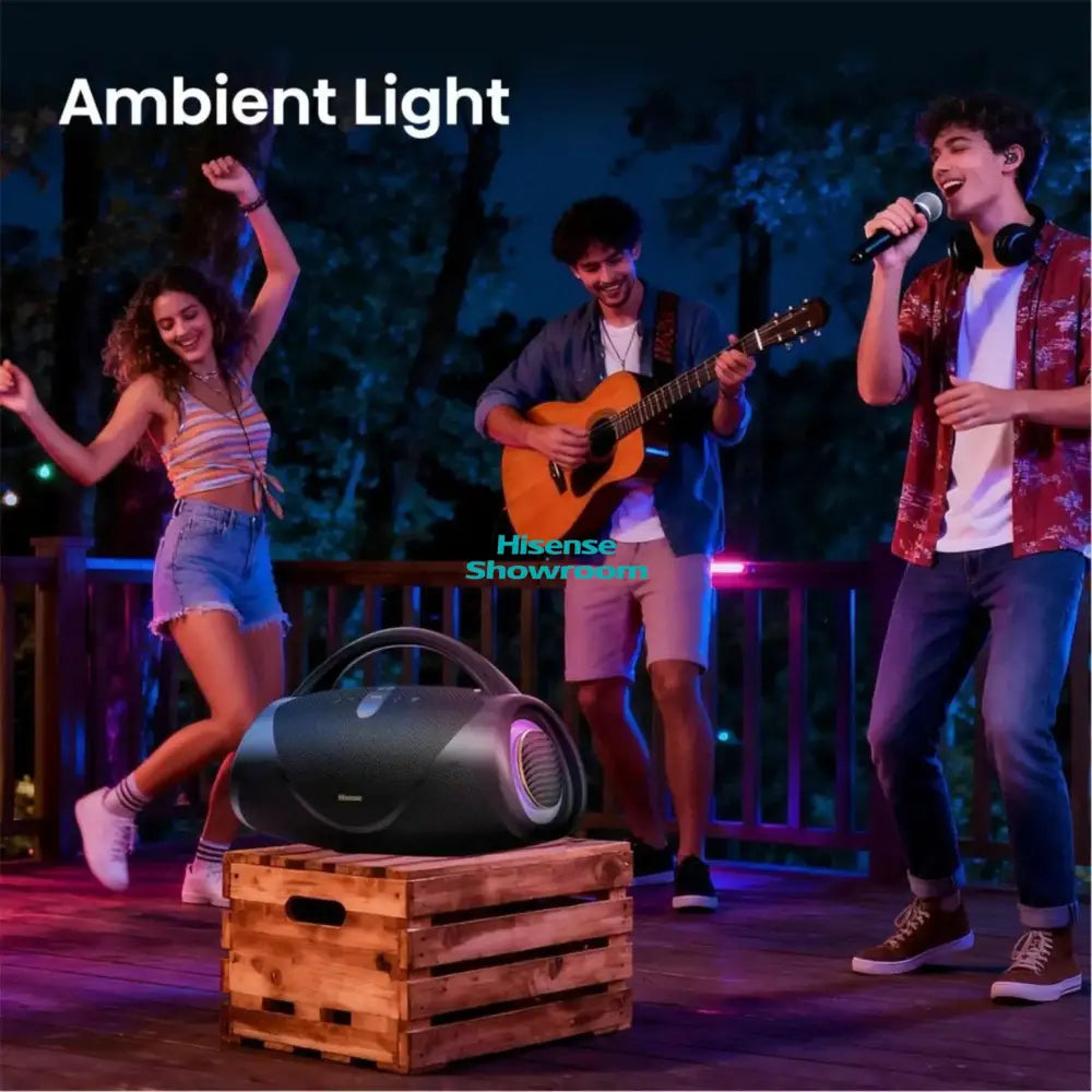 Hisense 2.1 Channel 360w Portable Bluetooth Speaker with Subwoofer | VOYAGEBOOM