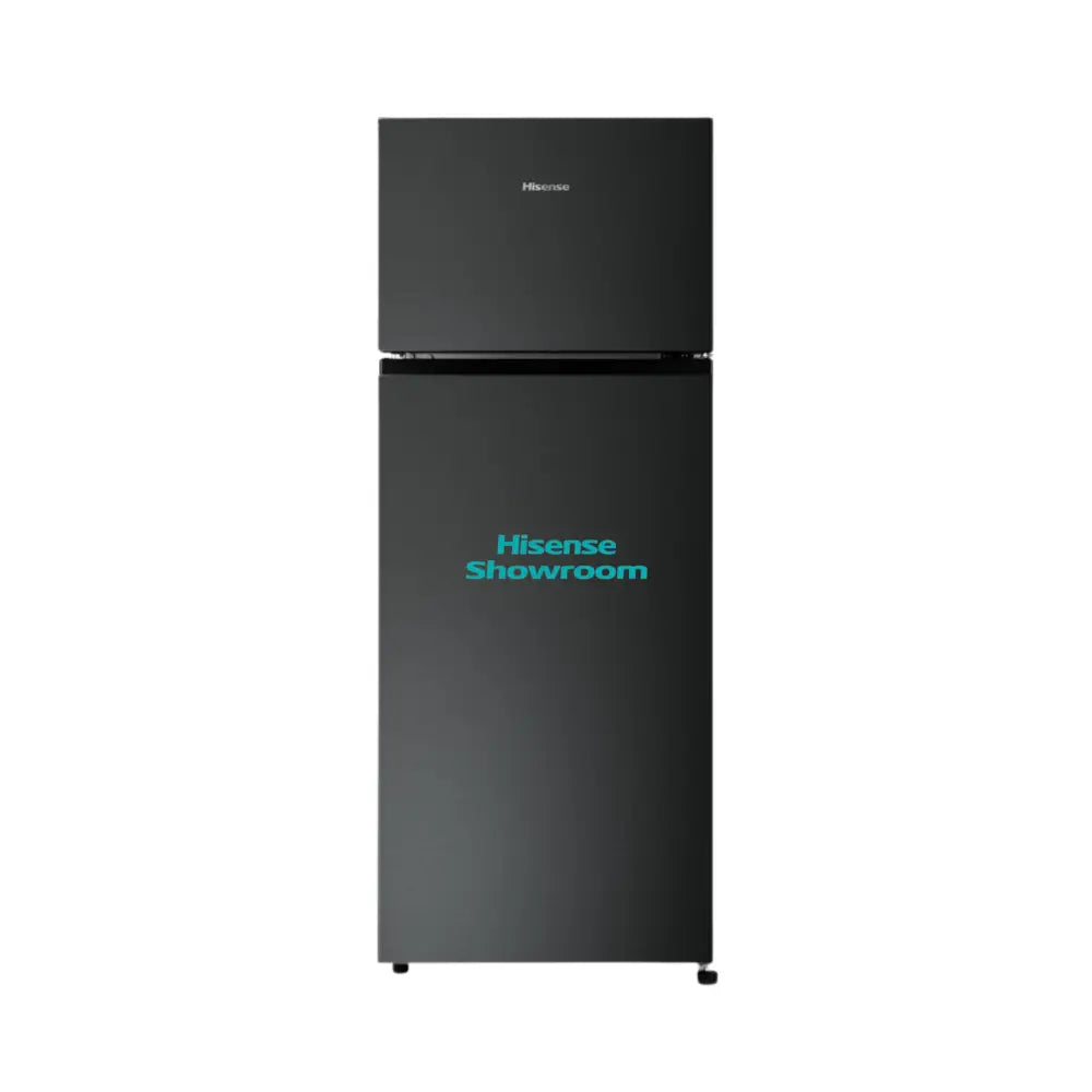Hisense 205L Double Door Fridge | Frost | Black | RT1N205NEBN