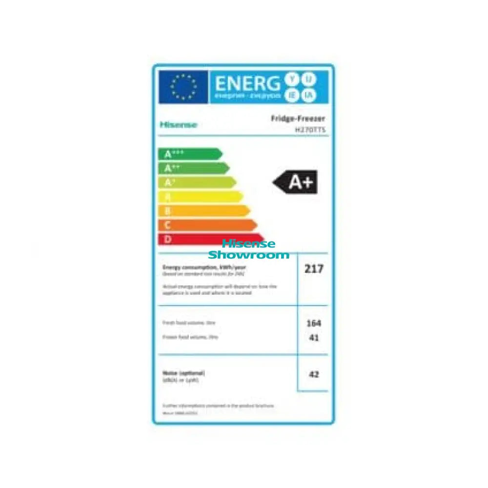Hisense 205L Double Door Fridge | Frost | Titanium Silver | RD27