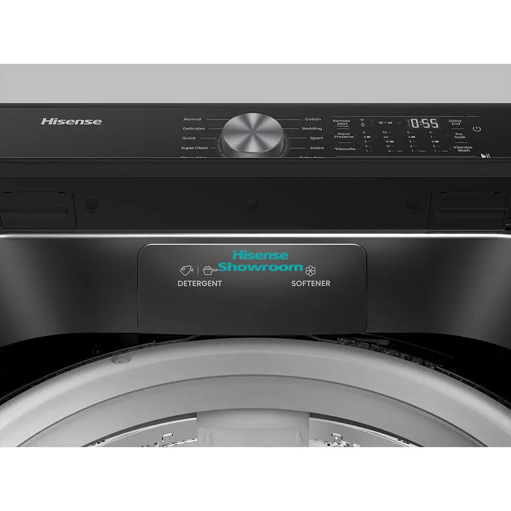 Hisense 20kg Top Load Smart Auto Washing Machine | Titanium Silver | WT5T2025DB