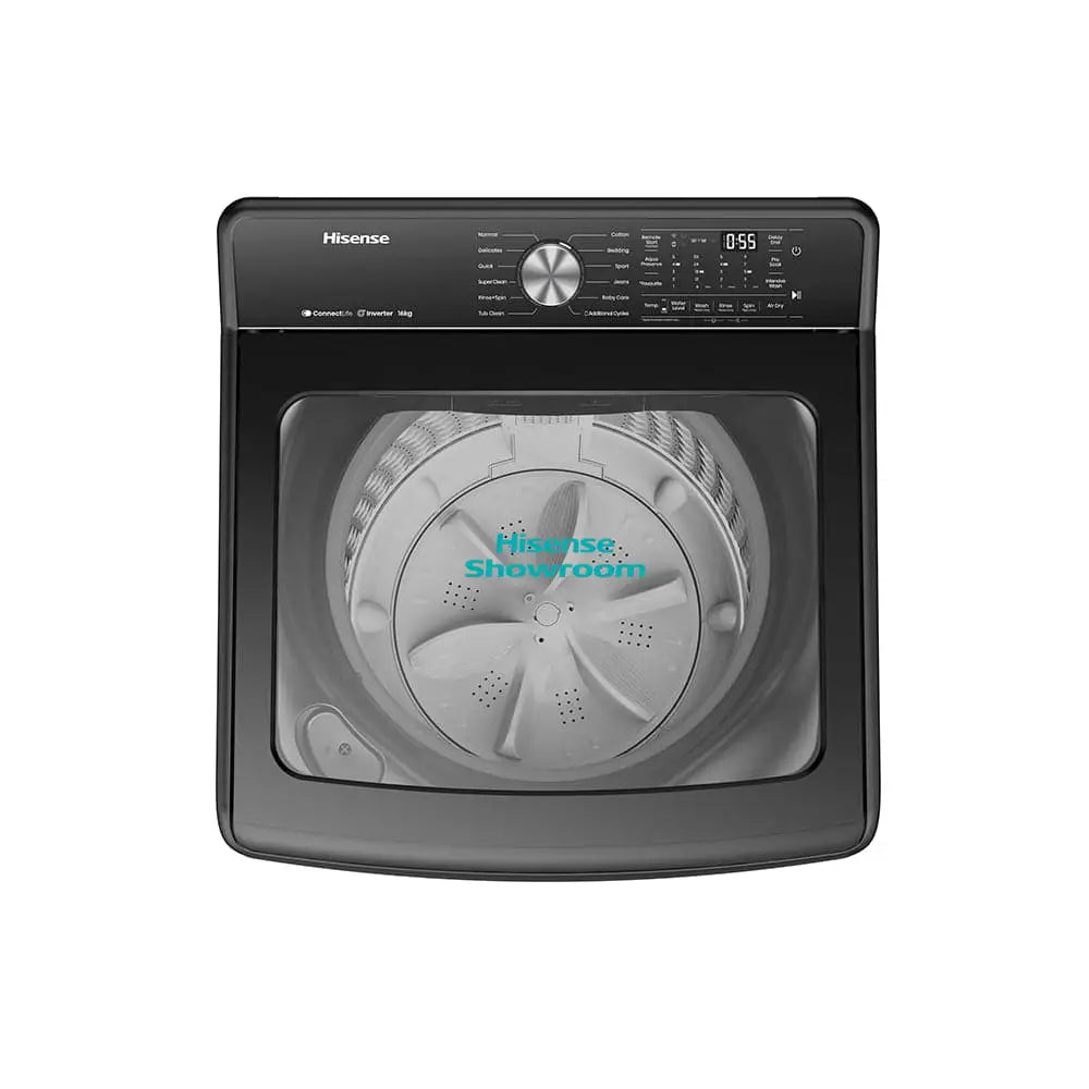 Hisense 20kg Top Load Smart Auto Washing Machine | Titanium Silver | WT5T2025DB