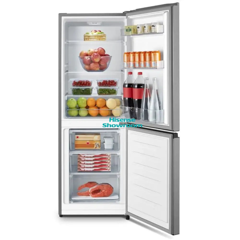 Hisense 221L Double Door Fridge | Frost | Titanium Silver | H300BTS