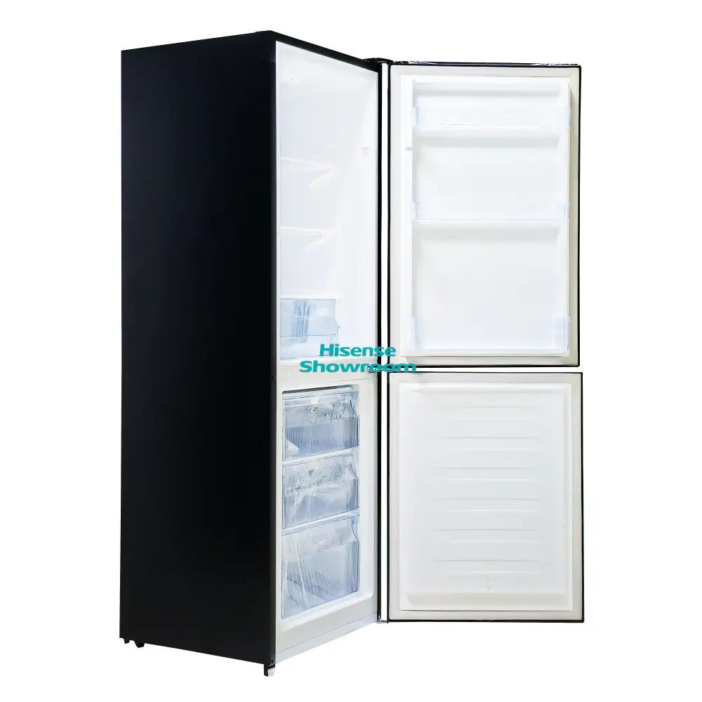 Hisense 221L Double Door Fridge | Frost | Black | RB1N226SEBN