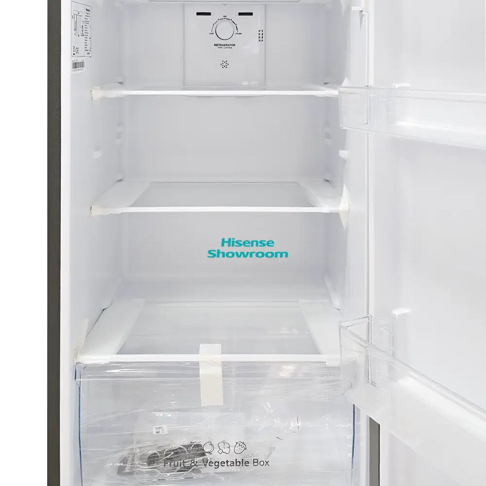 Hisense 246L Double Door Fridge | No Frost | Titanium Silver | H321TI