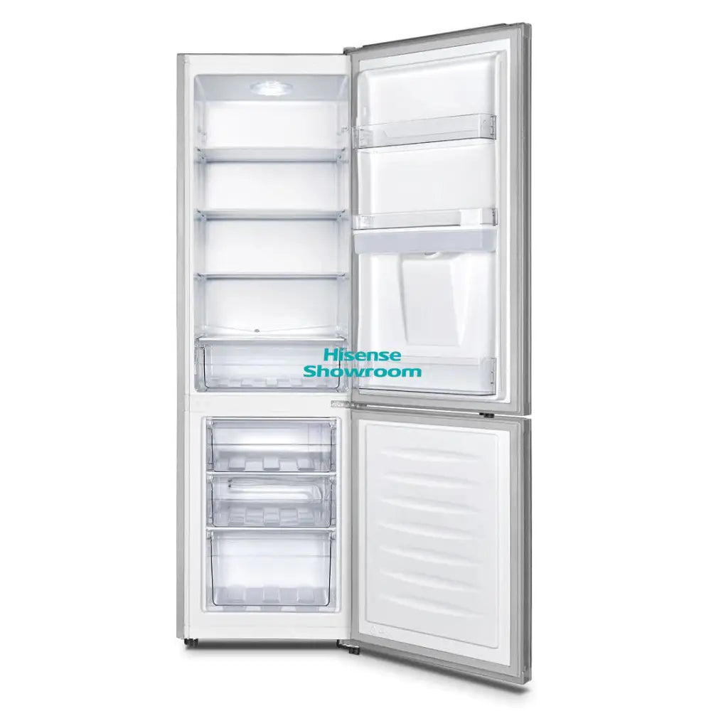 Hisense 263L Double Door Fridge + Water Dispenser | Frost | Black Mirror | H370BMIB-WD