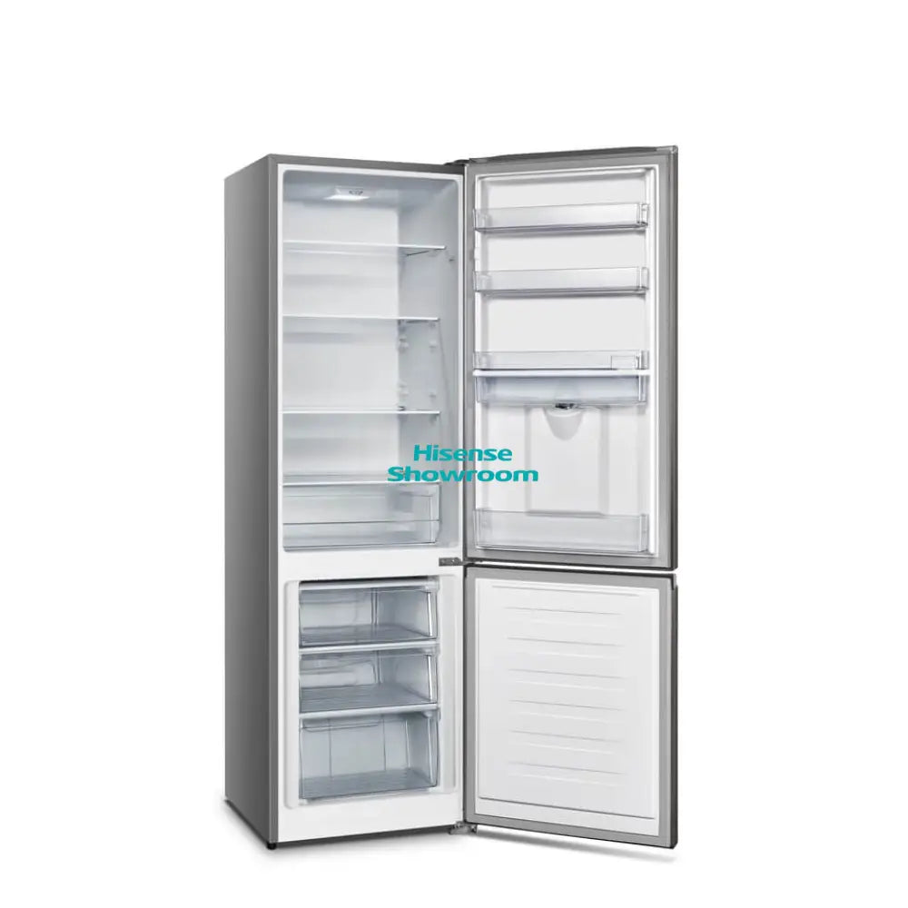 Hisense 262L Double Door Fridge + Water Dispenser | Frost | Titanium Silver | H350BTS WD