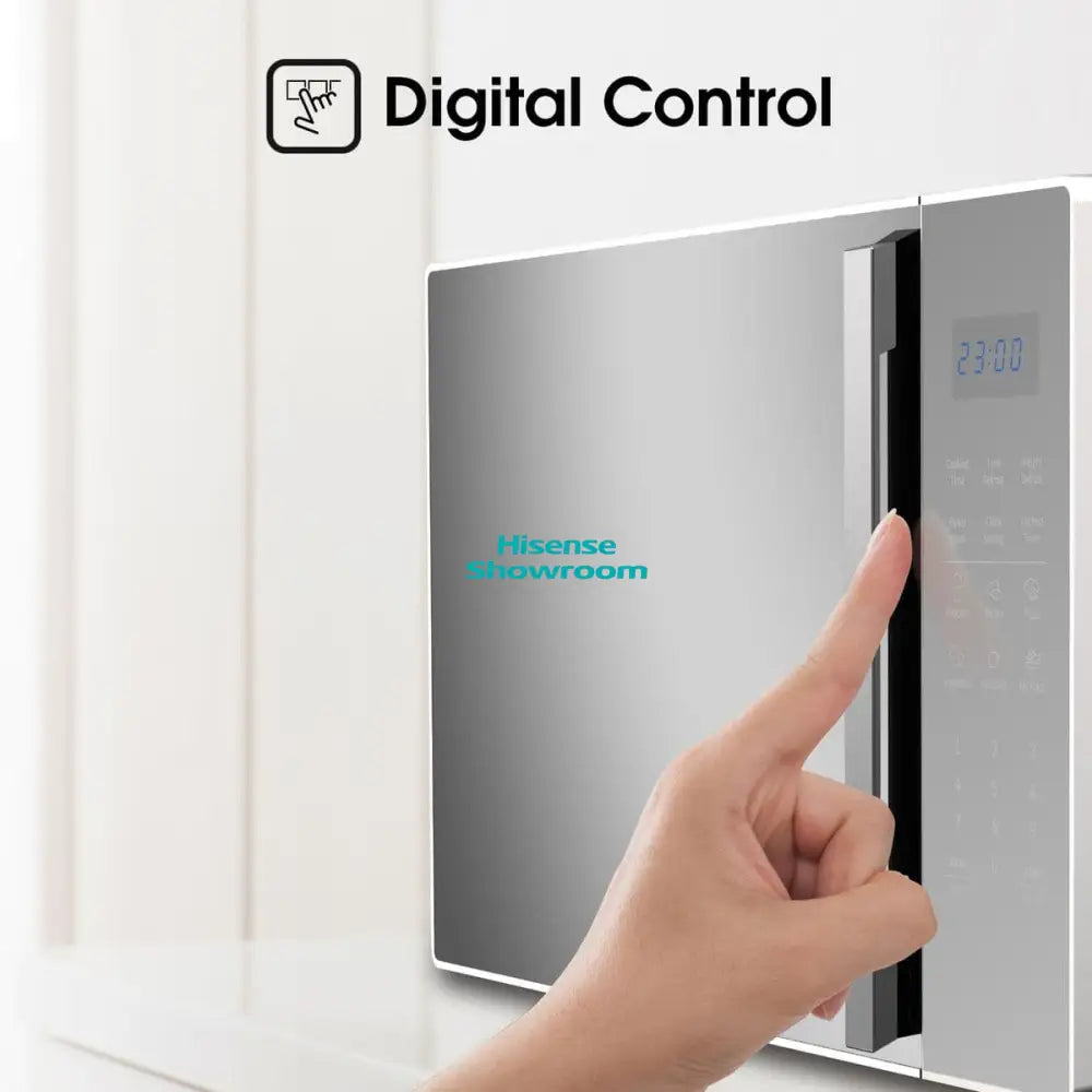 Hisense 30L Silver Automatic Microwave | H30MOMS9H