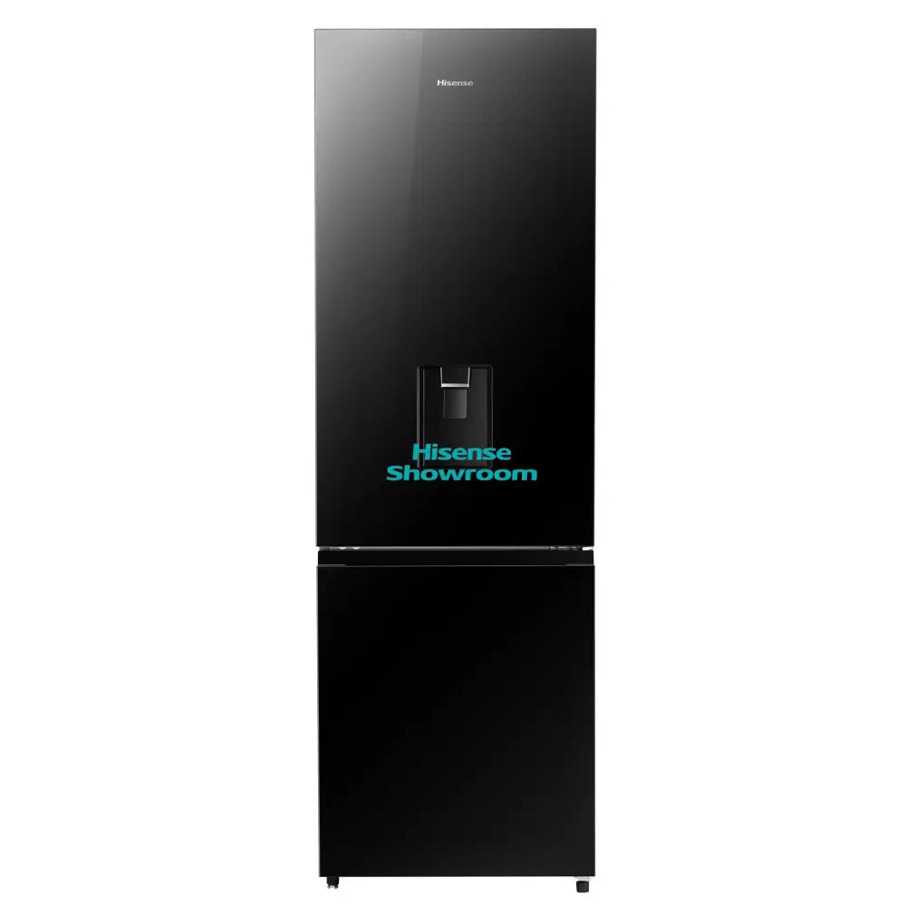 Hisense 350L Double Door Fridge | Black Mirror | Water Dispenser | H450BMIB WD