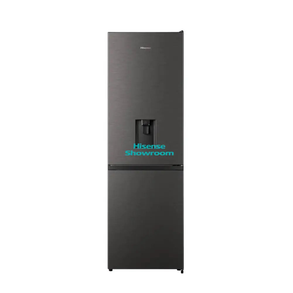 Hisense 350L Double Door Fridge + Water Dispenser | Frost | Titanium INOX | H450BIT WD