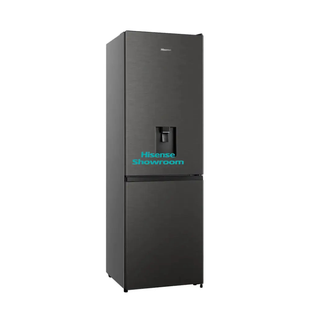 Hisense 350L Double Door Fridge + Water Dispenser | Frost | Titanium INOX | H450BIT WD