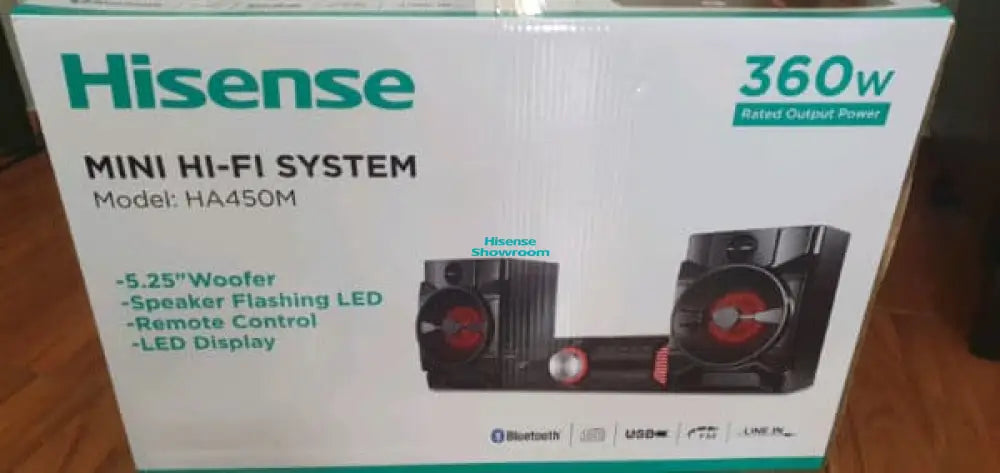 Hisense 360W Mini Hi Fi Home Theatre | HA450M