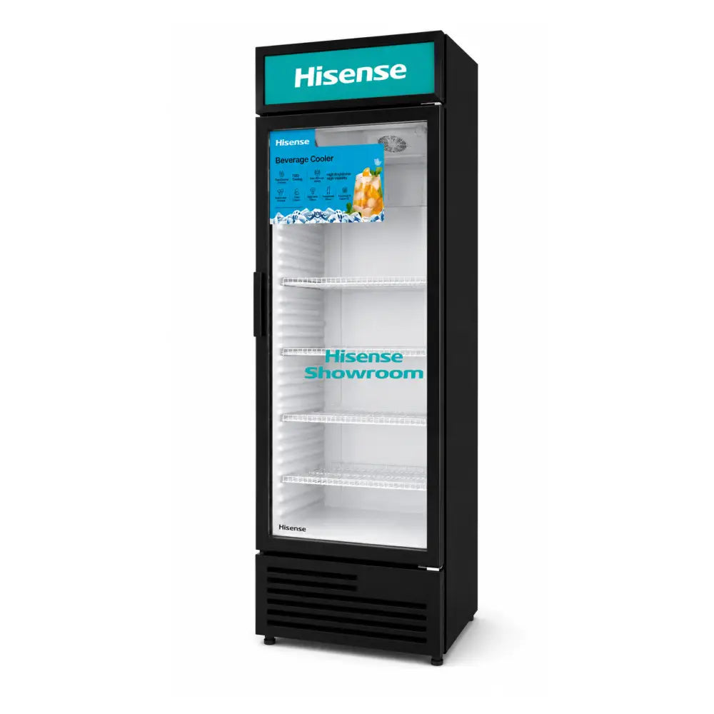 Hisense 367L Single Door Showcase Cooler | Chiller | Black | FL 50FC