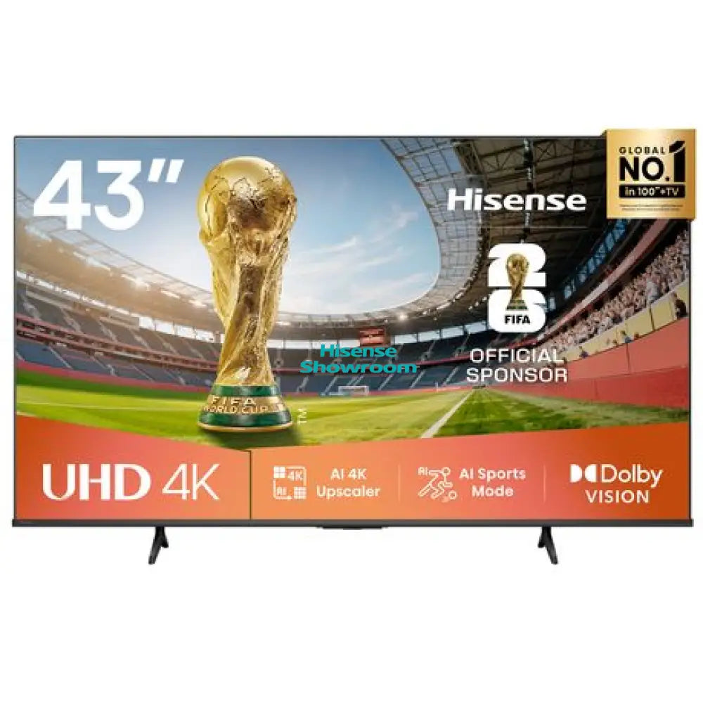 Hisense 43″ UHD Smart 4K TV | 43A6
