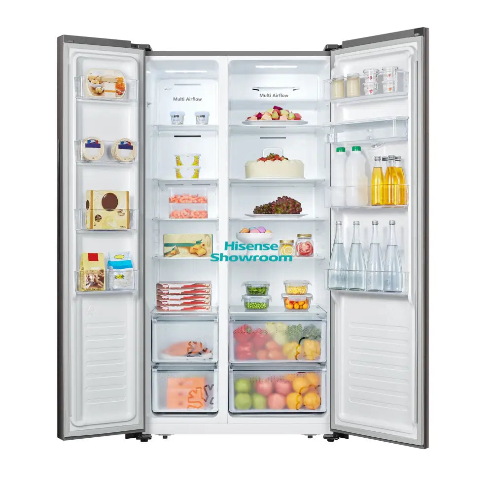 Hisense 508L White No Frost Side By Side Fridge + Water Dispenser | H670SDW WD