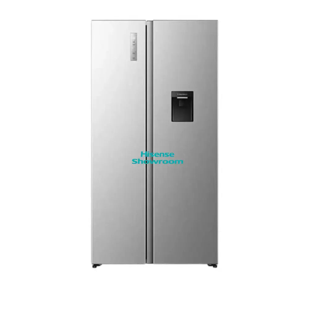 Hisense 529L Side by Side Fridge + Water Dispenser | No Frost | INOX | RS5P558NMSN