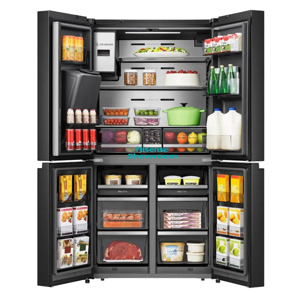Hisense 536L Smart Touchscreen Multi Door Refrigerator | Non Plumbed | H750FSB IDLS