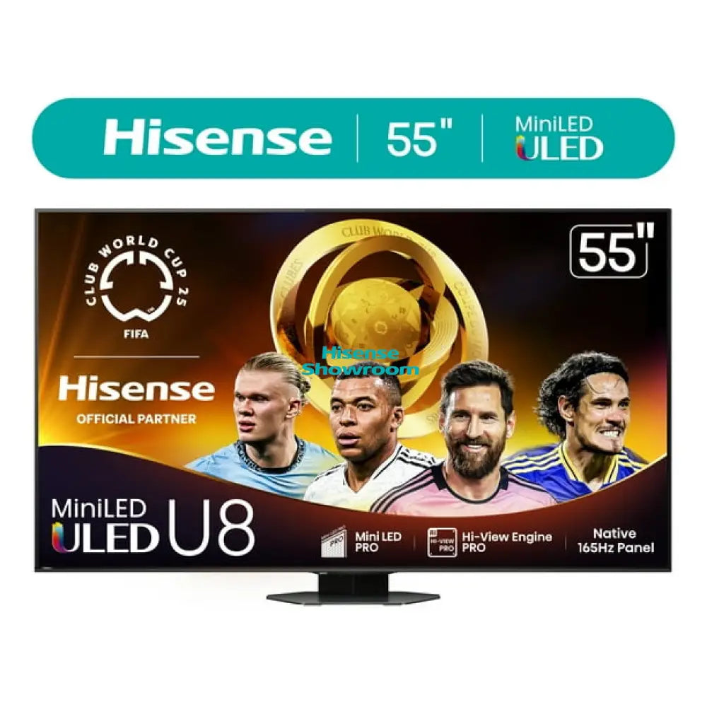 Hisense 55″ Mini LED Pro Quantom ULED 4K TV | 55U8N