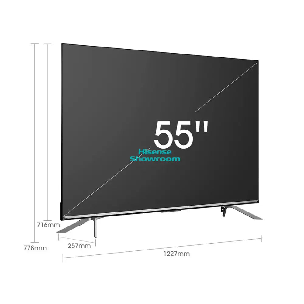 Hisense 55″ Mini LED ULED Smart 4K TV | Quantom Dot | 55U7K
