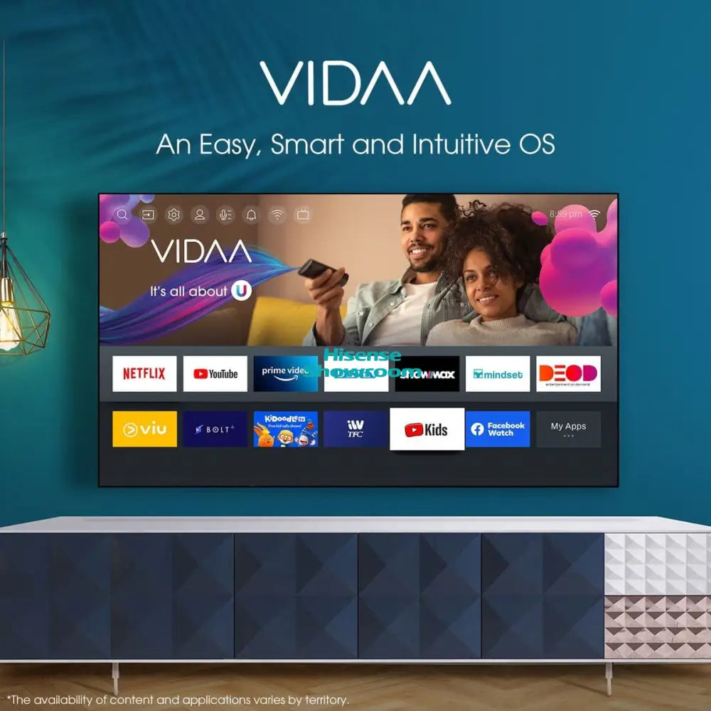 Hisense 55″ Mini LED ULED Smart 4K TV | Quantom Dot | 55U7K