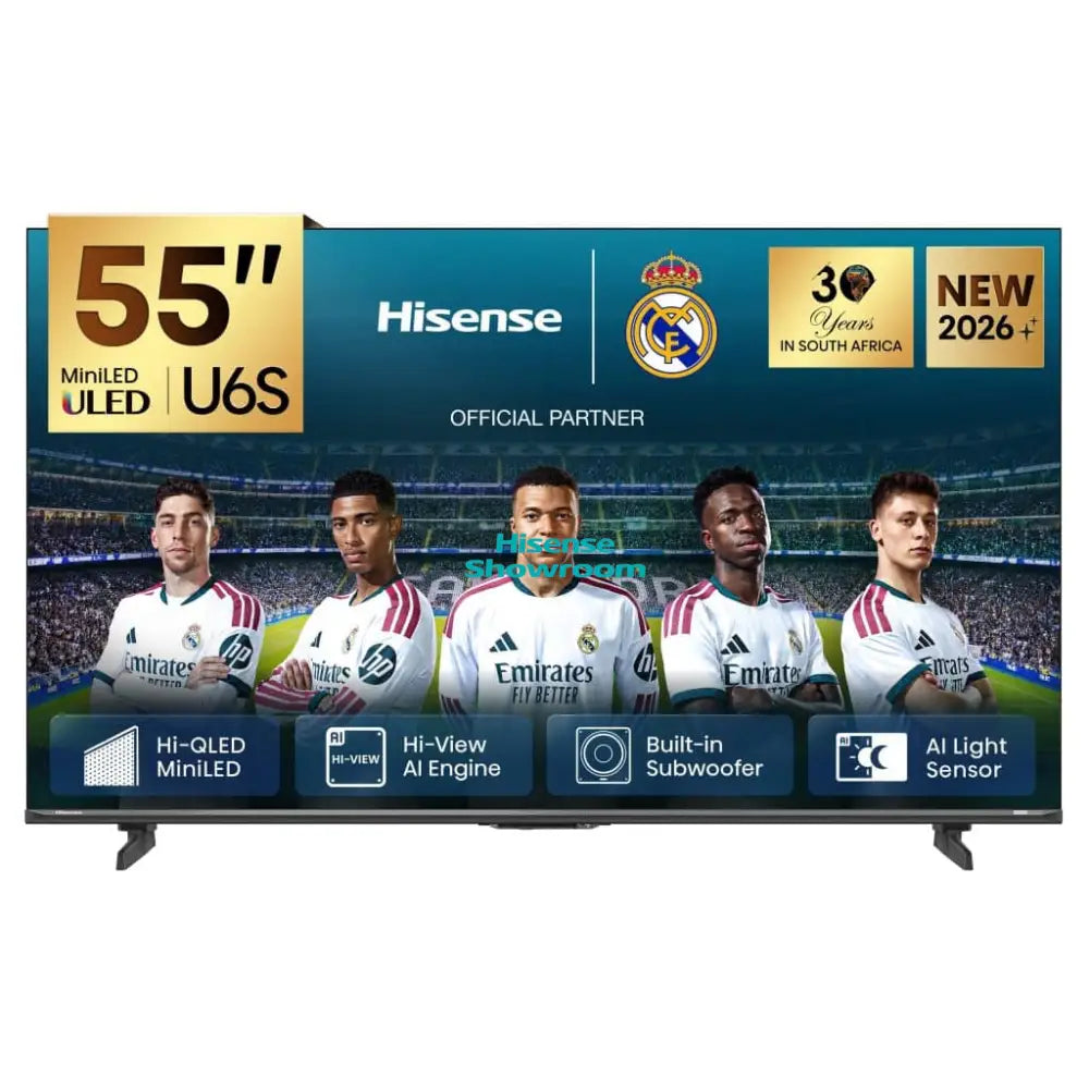 Hisense 55″ ULED Smart 4K TV | Quantom Dot | 55U6S