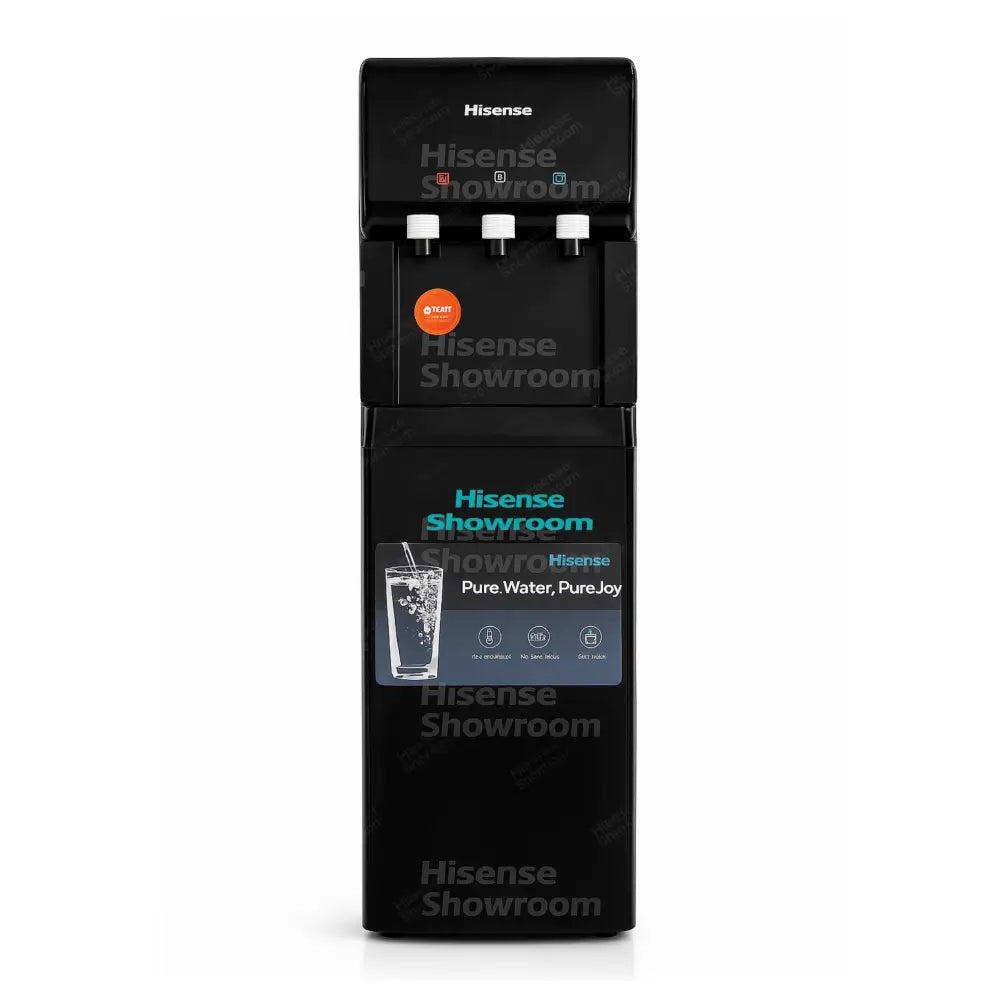 Hisense 6.5L Top Loading Water Dispenser with Cabinet | Black | Hot Normal & Cold | H96WDTB3S1
