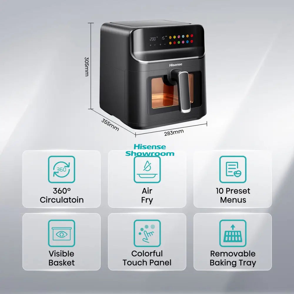 Hisense 6.2L Air Fryer H06AFBS2S3