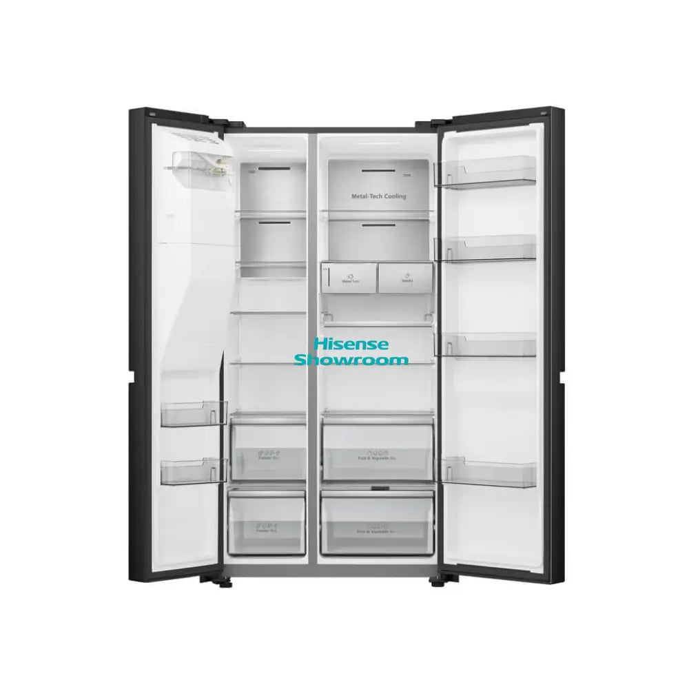 Hisense 601L Side by Side Fridge | No Frost | H780SB IDL